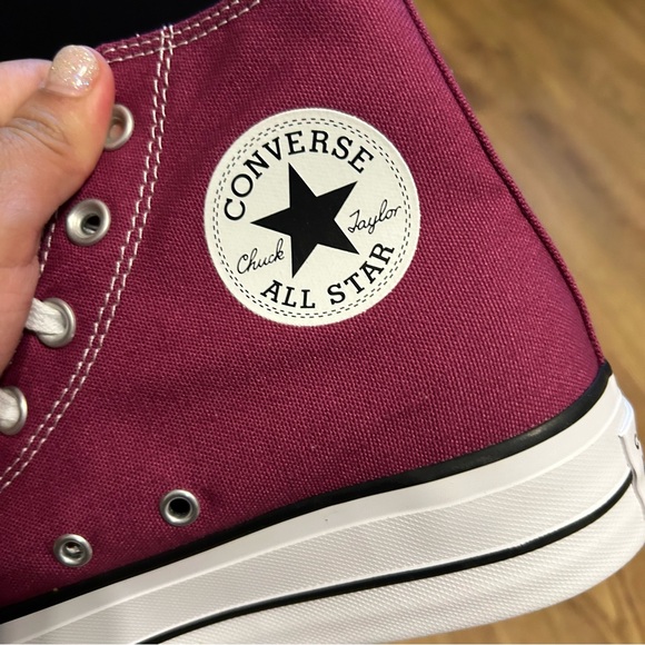 CONVERSE all Star Ctas Lift Hi top platform shoes sneakers women’s 7 new in box - Picture 2 of 7